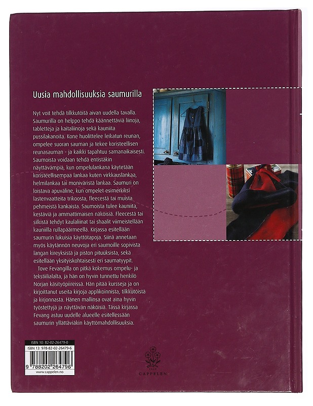 Ompele saumurilla - Fevang, Tove - Tietokirjat ja oppaat - 10105430526 - 1