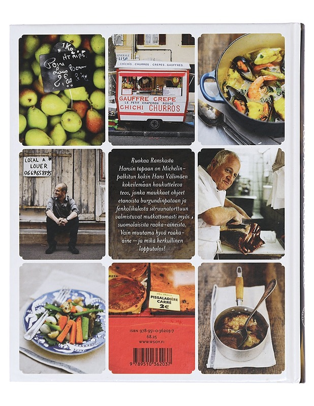 Ruokaa Ranskasta Hansin tapaan - Välimäki, Hans - Ruokakirjat - 10105430531 - 1