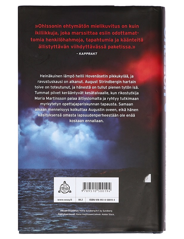 Pelastusrengas - Ohlsson, Kristina - Jännitys ja dekkarit - 10105430534 - 1