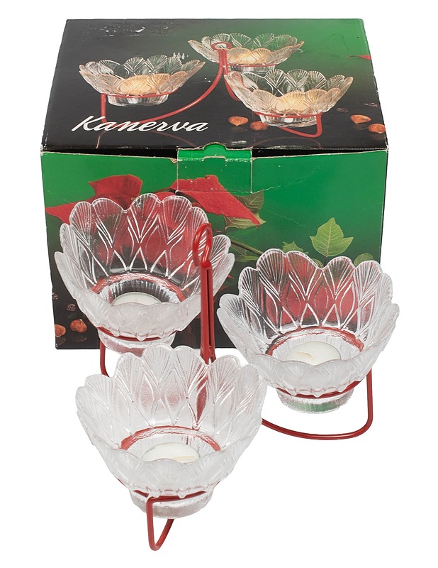 RIIHIMÄEN LASI Kanerva kynttelikkö - Koriste-esineet - 10105430544 - 0