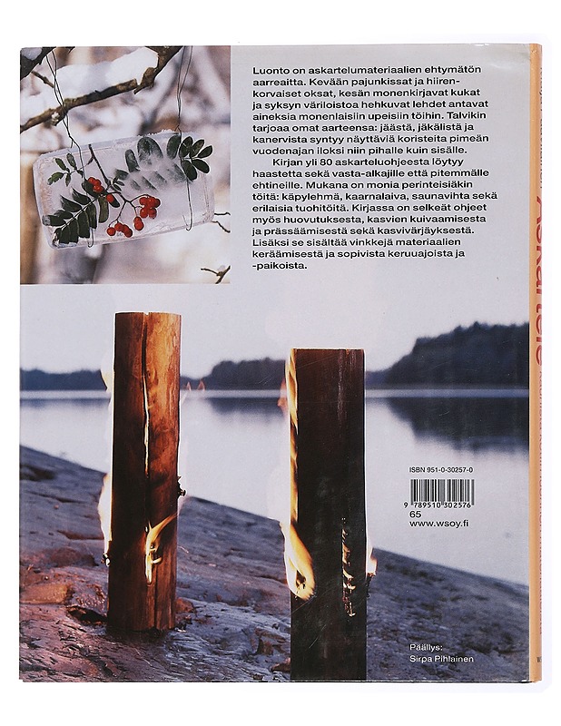 Askartele kaunista kotiin luonnon materiaaleista - Paavilainen, Maija - Joulukirjat - 10105430557 - 1