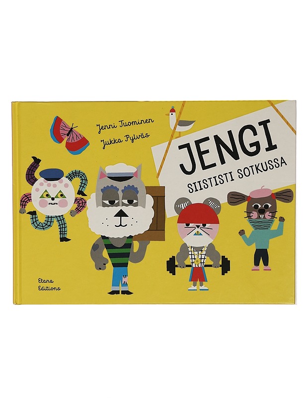 Jengi siististi sotkussa - Tuominen, Jenni - Lastenkirjat - 10105430558 - 0
