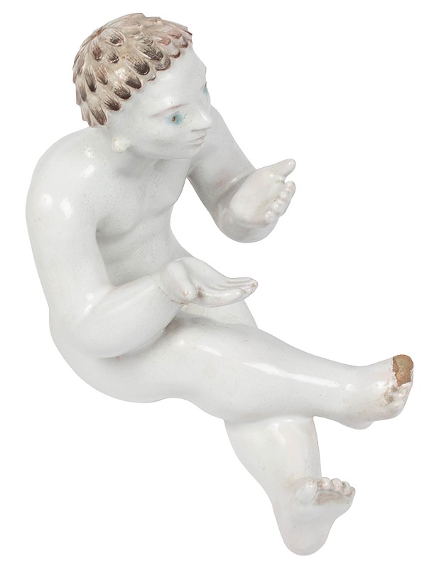 ARABIA Kylpevä poika veistos - Koriste-esineet - 10105430560 - 0