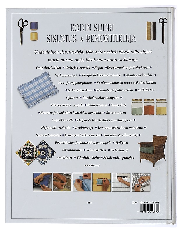 Kodin suuri sisustus- ja remonttikirja - Barnard, Nicholas - Sisustuskirjat - 10105430565 - 1