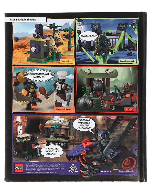 Lego Ninjago rakenna oma seikkailu  - Lastenkirjat - 10105430572 - 1