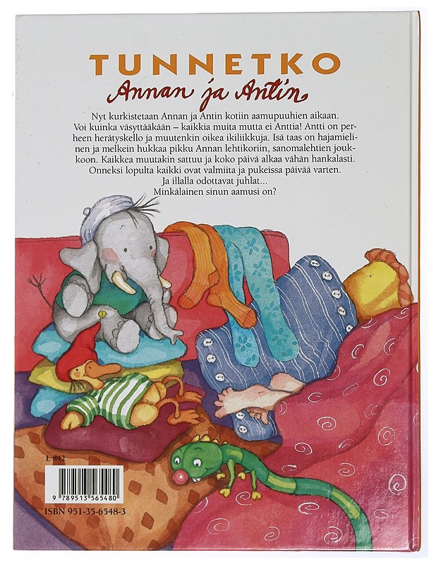 Annan ja Antin aamutouhut - Parvela, Timo - Lastenkirjat - 10105430573 - 1