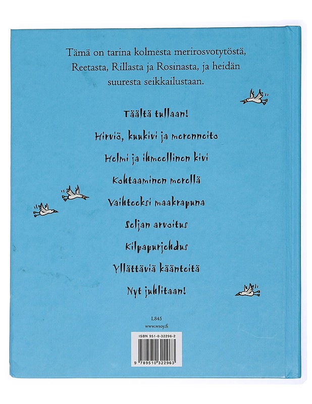 Kolme pikku merirosvoa - Adams, Georgie - Lastenkirjat - 10105430578 - 1