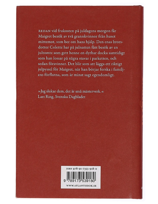 Maigrets jul - Simenon, Georges - Joulukirjat - 10105430616 - 1