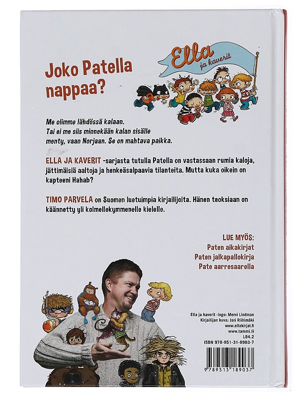 Paten kalastuskirja - Parvela, Timo - Lastenkirjat - 10105430624 - 1