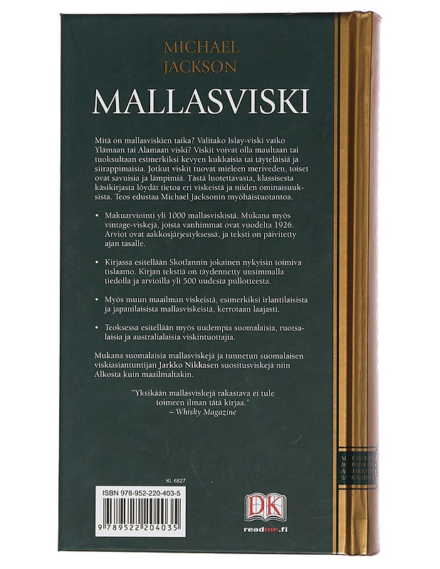 Mallasviski - Jackson, Michael - Ruokakirjat - 10105430640 - 1