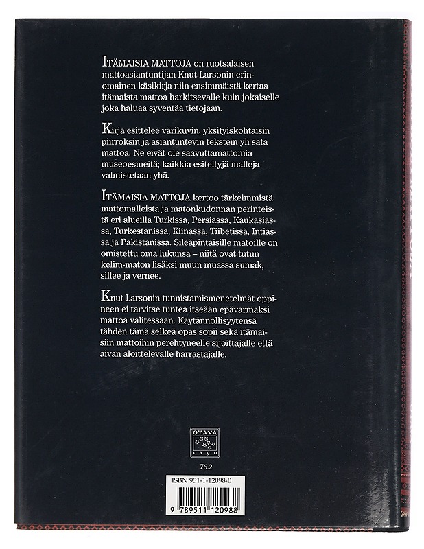 Itämaisia mattoja - Knut Larson - Tietokirjat ja oppaat - 10105430649 - 1