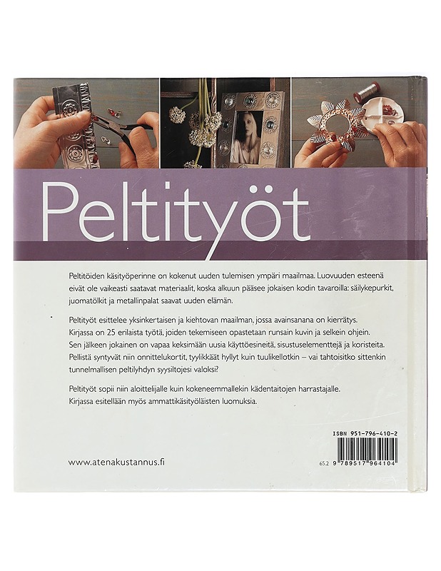 Peltityöt - Elliot, Marion - Käsityökirjat - 10105430655 - 1