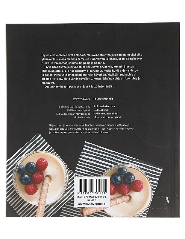 Etätyön keittokirja : eväitä etäarjesta selviytymiseen - Pietarinen, Aino - Hyvinvointikirjat - 10105430656 - 1