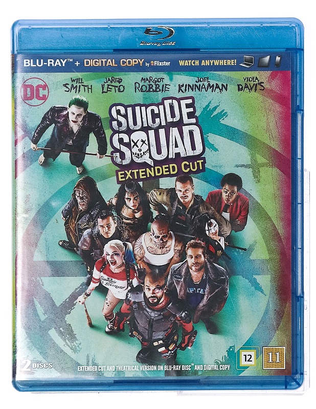 Suicide Squad Extended Cut - Blu-Ray - Blu-ray-levyt - 10105430783 - 0
