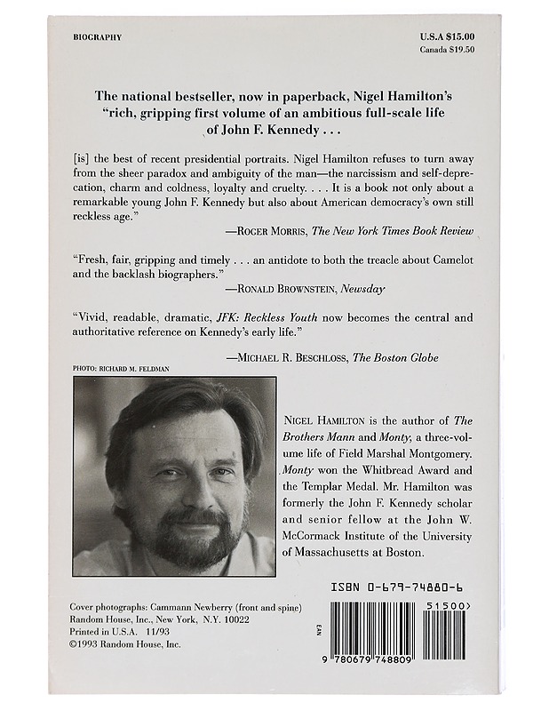 JFK: Reckless Youth - Hamilton, Nigel - Elämäkerrat ja muistelmat - 10105430788 - 1