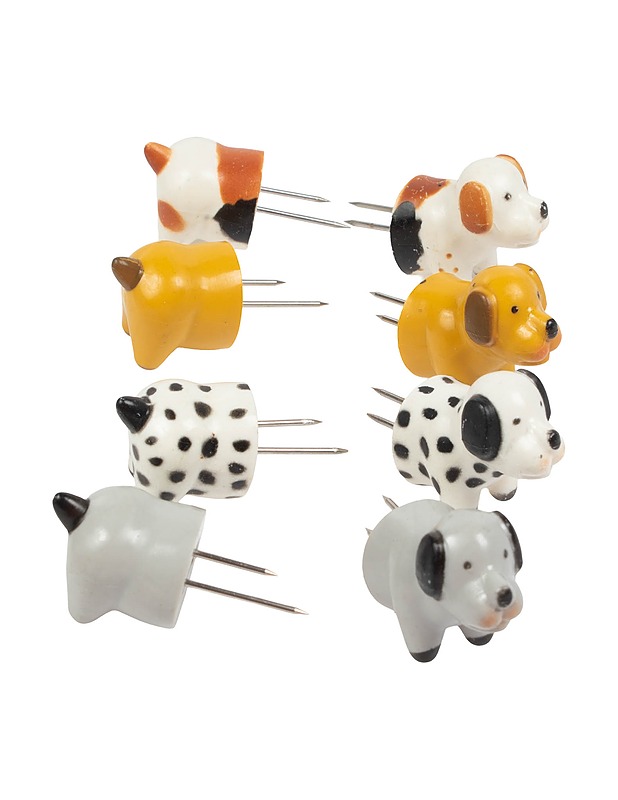 Koirahahmoiset cocktailtikut, 8 osaa - Muut astiat - 10105430789 - 0