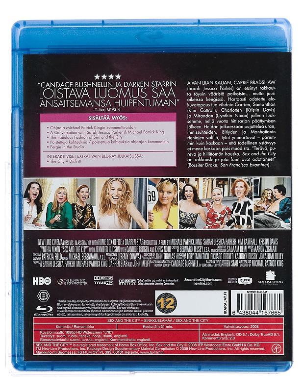 Sex And The City: sinkkuelämää - Blu-Ray - Blu-ray-levyt - 10105430811 - 1