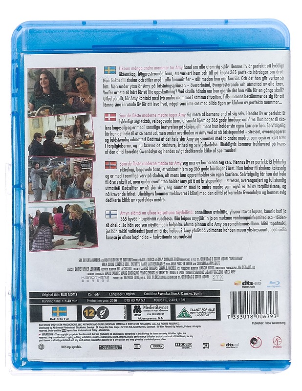 Bad Moms - Blu-Ray - Blu-ray-levyt - 10105430835 - 1