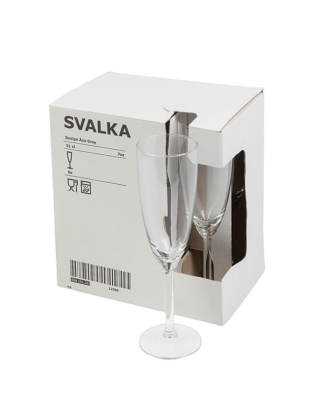 IKEA Svalka samppanjalasi, 6 kpl - Lasit - 10105430891 - 0