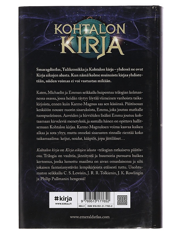 Kohtalon kirja - Stephens, John - Fantasia- ja scifi - 10105431003 - 1