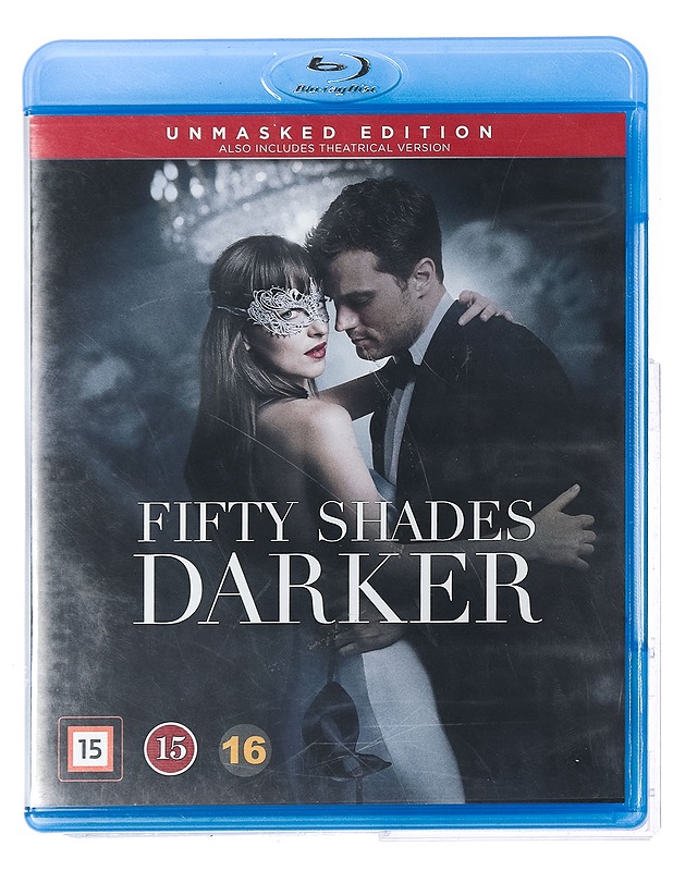 Fifty Shades Darker - Blu-Ray - Blu-ray-levyt - 10105431015 - 0
