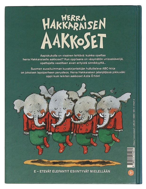 Herra Hakkaraisen aakkoset - Kunnas, Mauri - Lastenkirjat - 10105431018 - 1