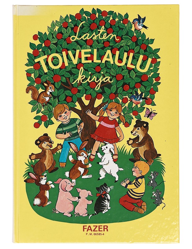 Lasten toivelaulukirja - Ahokas, Liisa - Musiikki- ja elokuvakirjat - 10105431016 - 0