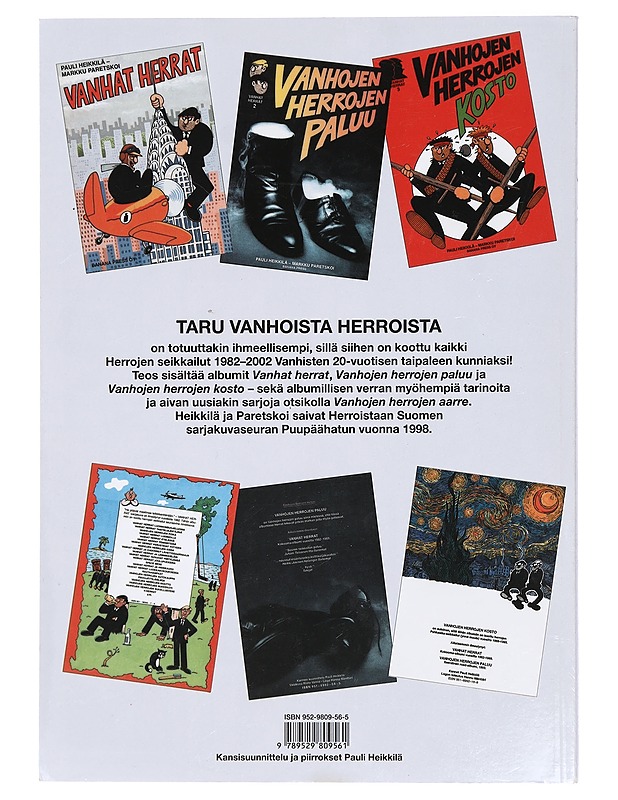 Taru vanhoista herroista : kaikki sarjat 1982-2002 - Heikkilä, Pauli - Sarjakuvat - 10105431027 - 1