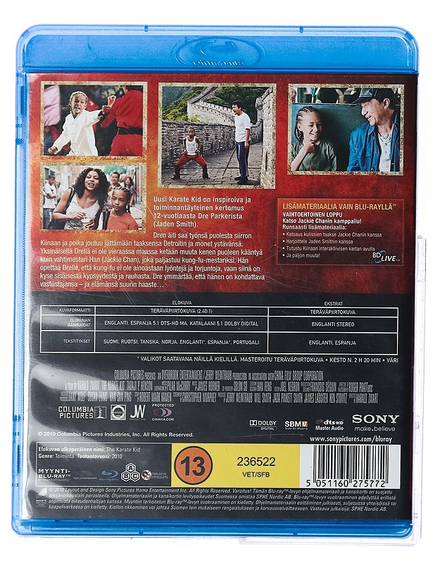 The Karate Kid - Blu-Ray - Blu-ray-levyt - 10105431032 - 1