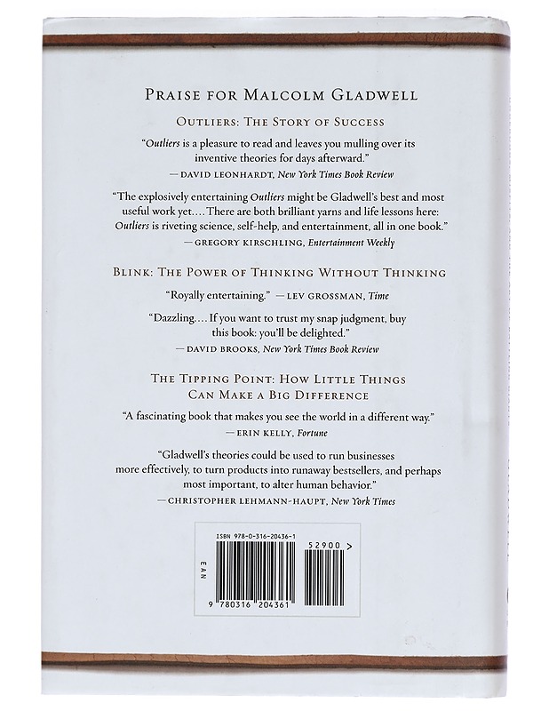 David and Goliath : underdogs, misfits, and the art of battling giants - Malcolm Gladwell - Elämäkerrat ja muistelmat - 10105431094 - 1