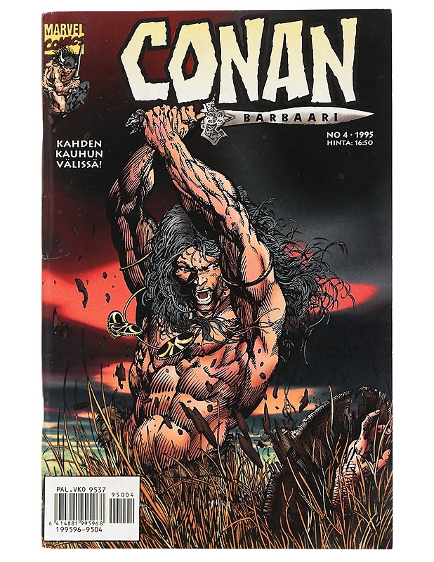 CONAN BARBAARI No 4 - 1995 - Harrastekirjat - 10105431130 - 0