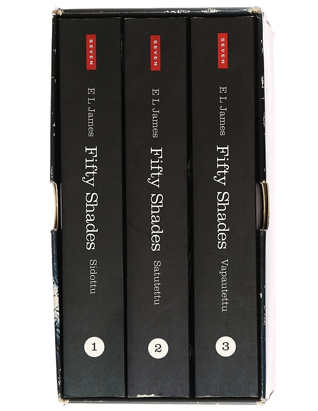 Fifty shades : 1, Sidottu, 2, Satutettu & 3, Vapautettu ; - James, E. L. - Romaanit ja novellit - 10105431159 - 2