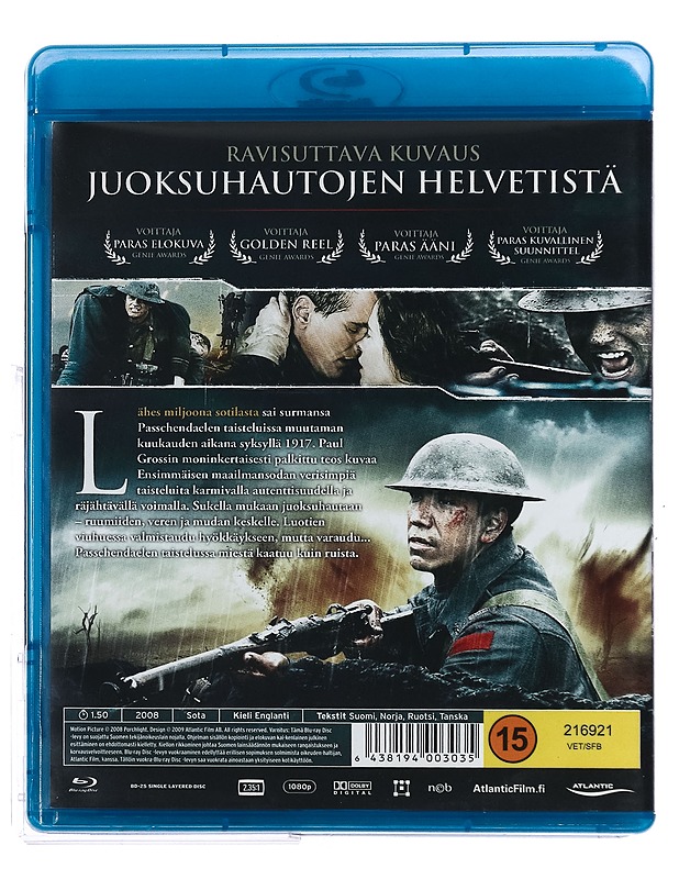 Passchendaelen taistelu - Blu-ray - Blu-ray-levyt - 10105431158 - 1