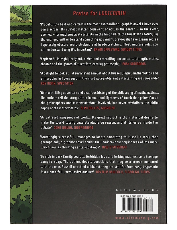 Logicomix : an epic search for truth - Doxiadis, Apostolos - Sarjakuvat - 10105431181 - 1