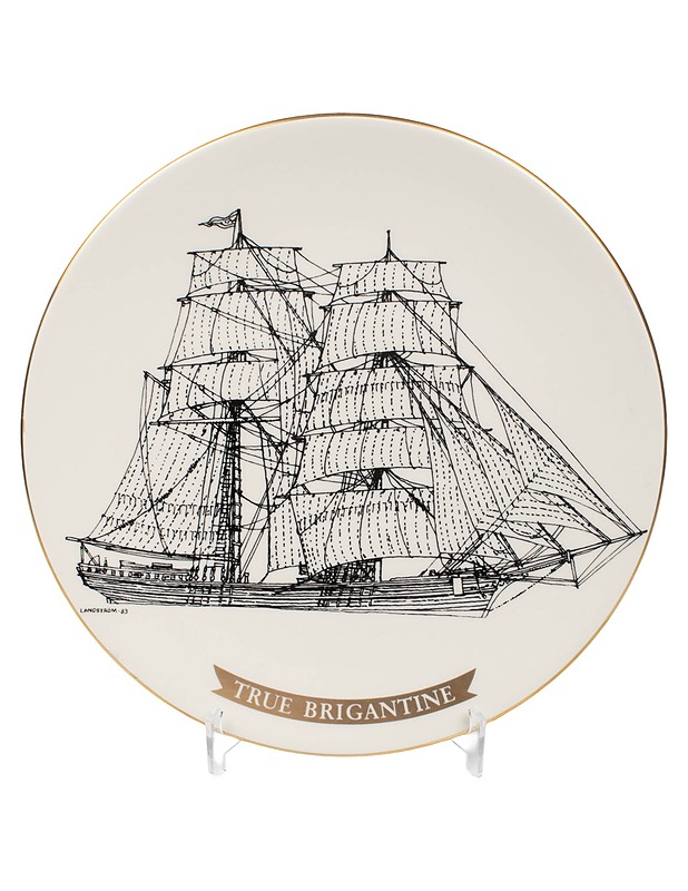 ARABIA Purjehtivat kauppalaivat seinälautanen - Koriste-esineet - 10105431202 - 0