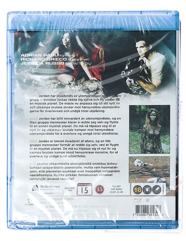Apocalypse Earth - Blu-Ray - Blu-ray-levyt - 10105431226 - 1