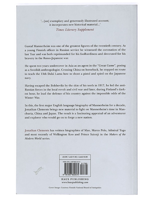 Mannerheim: President, Soldier, Spy  -  Clements,Jonathan - Elämäkerrat ja muistelmat - 10105431225 - 1