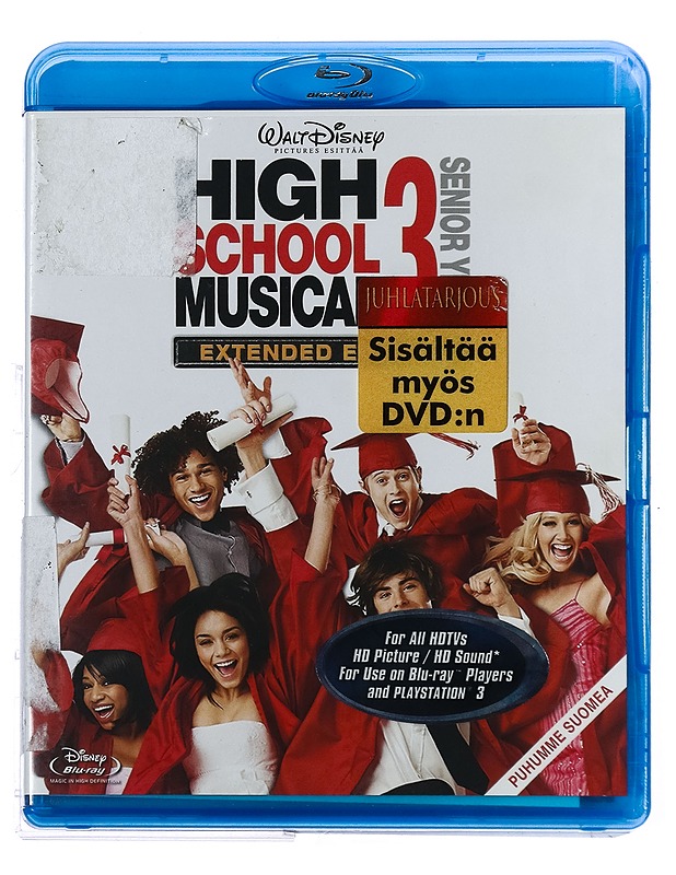High School Musical 3 - Blu-Ray - Blu-ray-levyt - 10105431262 - 0