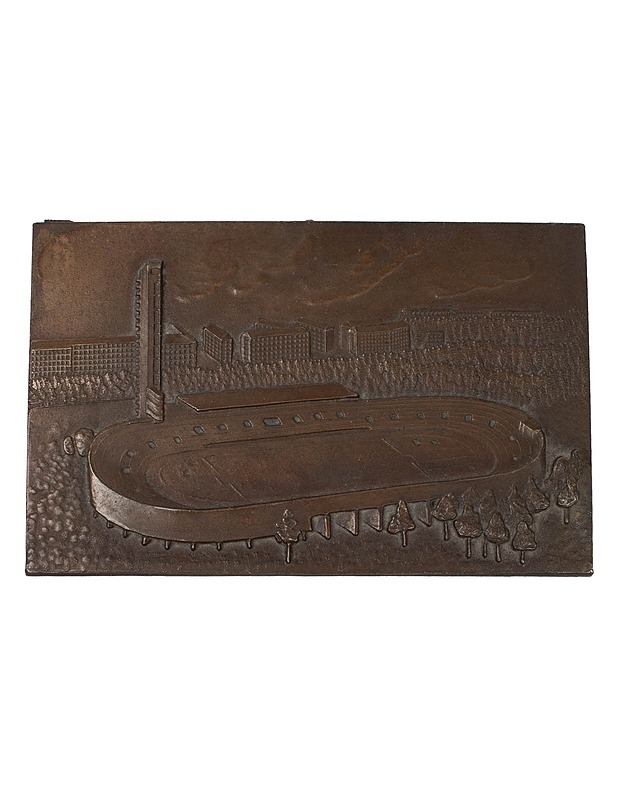 Helsingin olympiastadion laatta - Koriste-esineet - 10105431297 - 0