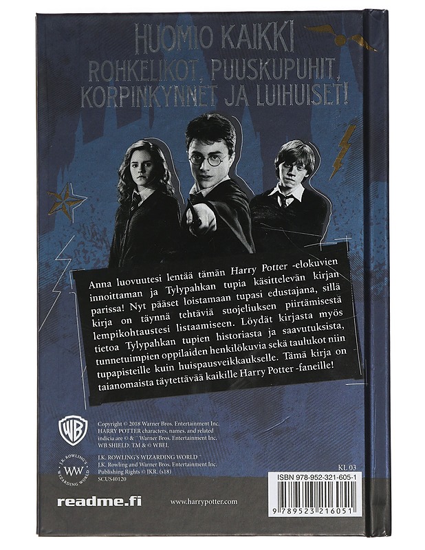 Harry Potter : Tylypahkan päiväkirja - Rissanen, Irma - Lastenkirjat - 10105431361 - 1
