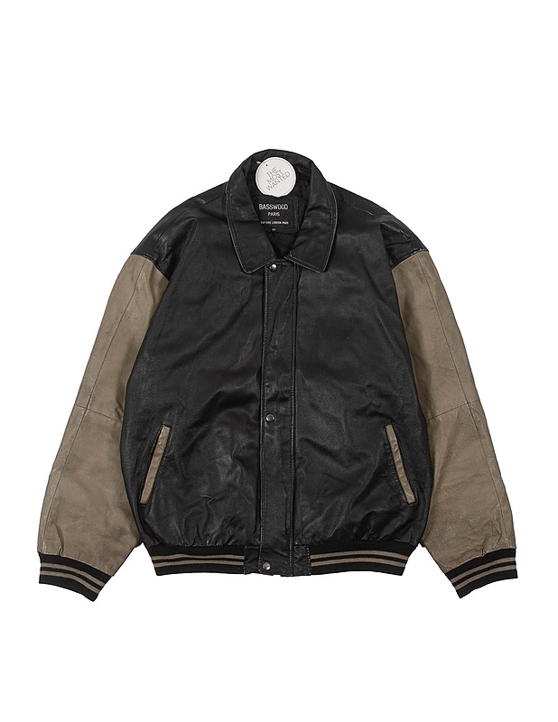 BASSWOOD College nahkatakki, 4XL - Miesten takit - 10105431379 - 0