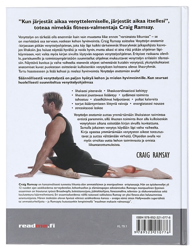 Venyttelyn anatomia : opas lihasten joustavuuden lisäämiseen - Ramsay, Craig - Tietokirjat ja oppaat - 10105431432 - 1