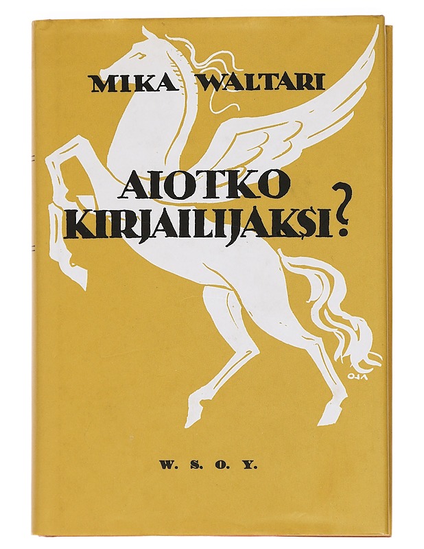 Aiotko kirjailijaksi? - Mika Waltari - Tietokirjat ja oppaat - 10105431466 - 0