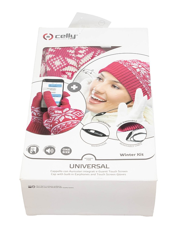 CELLY stereokuuloke & kosketusnäyttökäsine - Päähineet - 10105431472 - 0