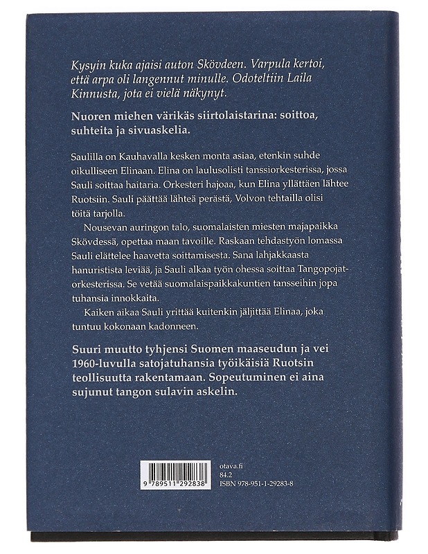Tangopojat : romaani - Antti Tuuri - Romaanit ja novellit - 10105431508 - 1