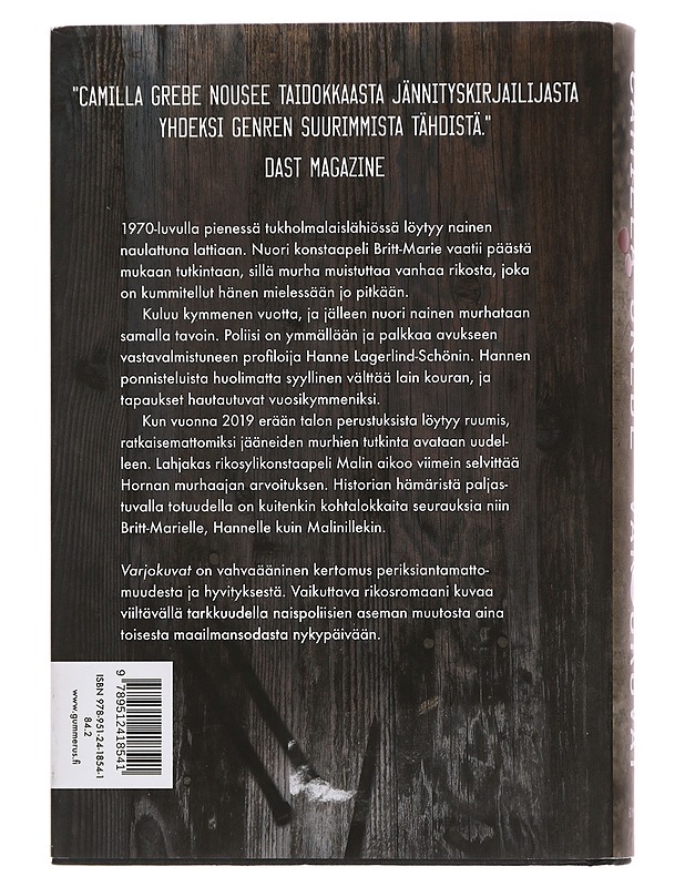 Varjokuvat - Grebe, Camilla - Jännitys ja dekkarit - 10105431512 - 1