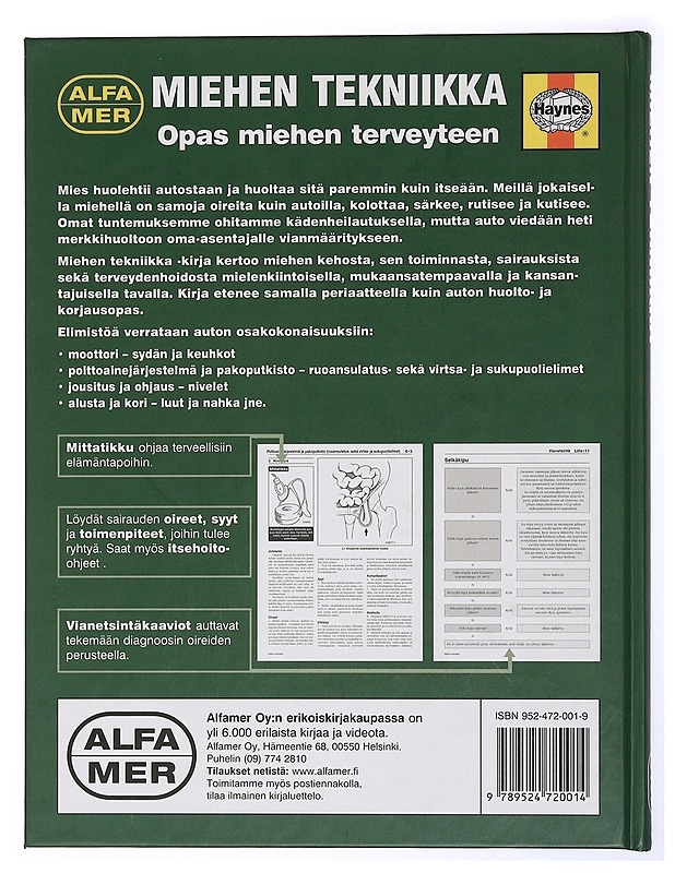 Miehen tekniikka : opas miehen terveyteen - Banks, Ian - Tietokirjat ja oppaat - 10105431519 - 1