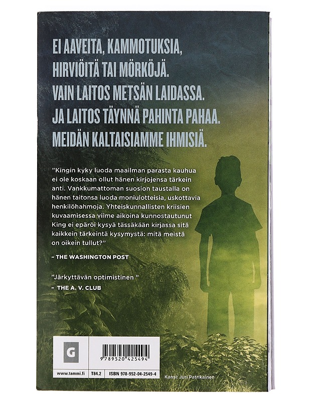 Laitos - King, Stephen - Jännitys ja dekkarit - 10105431521 - 1