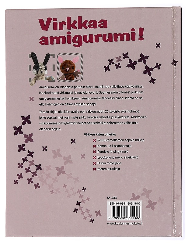 Virkkaa amigurumi! : 25 söpöä eläinmaskottia - Obaachan, Annie - Tietokirjat ja oppaat - 10105431527 - 1