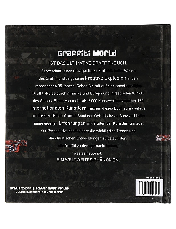 Graffiti World: Street Art aus fünf Kontinenten - Ganz, Nicholas - Taide- ja kulttuurikirjat - 10105431532 - 1